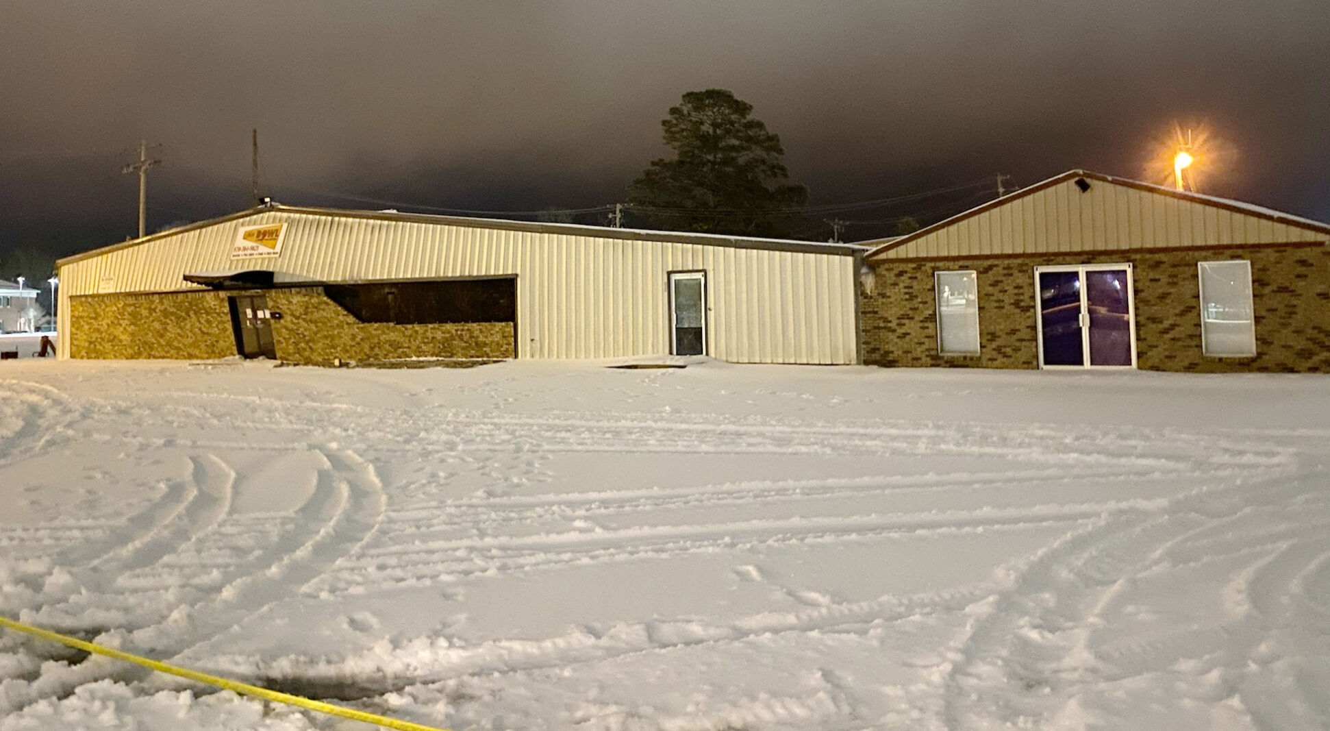 Some roofs collapse under weight of ice; road conditions still unsafe